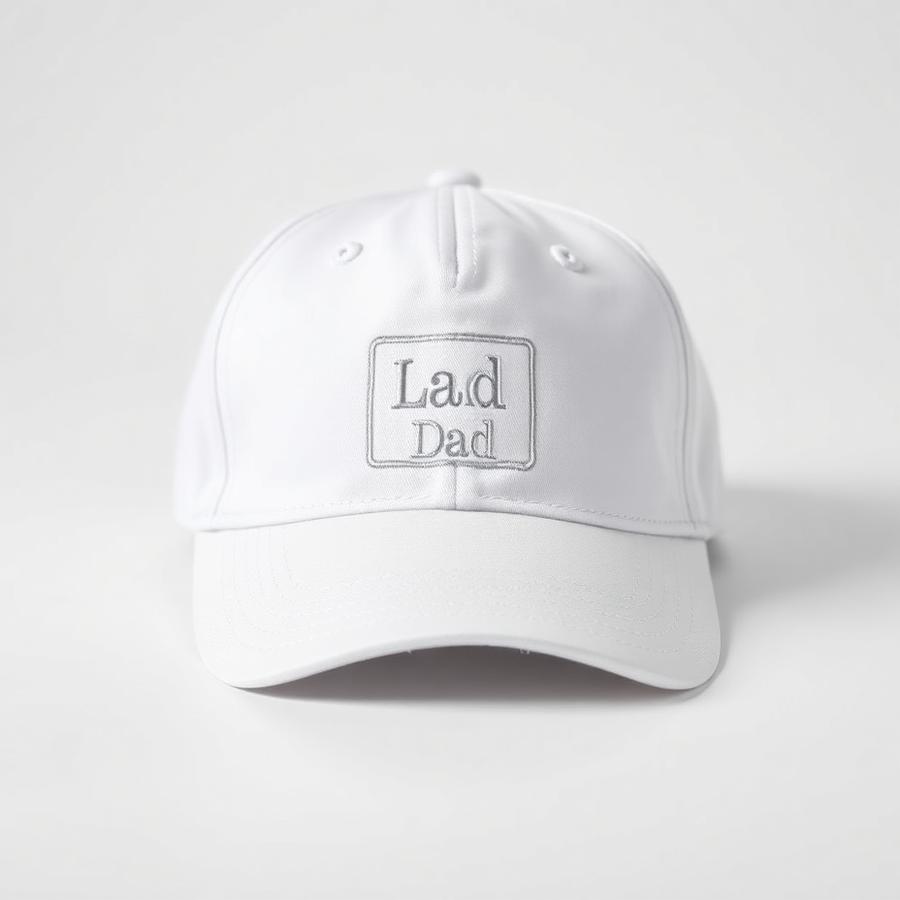 Dad Cap White